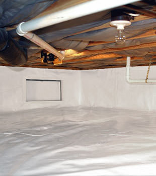 crawl space repair system in Garland