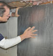 installation steps for crawl space insulation in a crawl space in Richardson