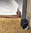Denton installation of SilverGlo™ insulation