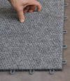 Interlocking carpeted floor tiles available in Irving, Texas