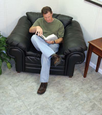 Tiled basement Flooring in a home in Grand Prairie, Texas